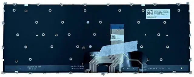 Alt view image 4 of 5 - Siakoocty Laptop Replacement US Layout with Backlight Keyboard for Lenovo Yoga 7 14IAL7 14ARB7 ARB7 Yoga 14c IAL7, Notebook PT4SB-US V215220AS1 SN21F91212 SN21G96020