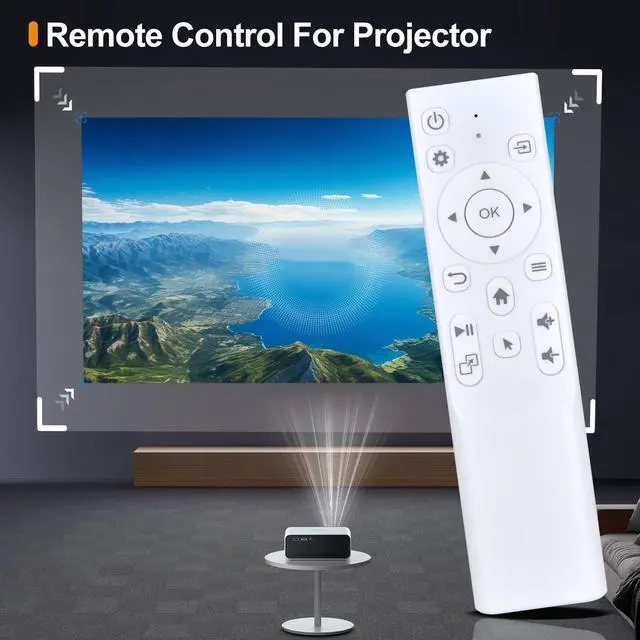 Alt view image 2 of 5 - HZIME New Replacement Remote Control Compatible for Philips NeoPix 550 NeoPix 750 Css2113 Home Cinema Video Projector NPX550/INT NPX750/INT