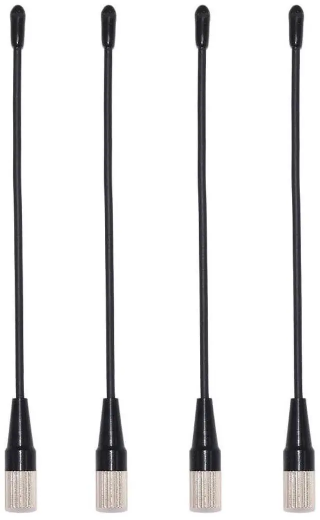 Main image of PALPEAL 4 PCS Replacement Whip SMA Antenna for Shure ULXD1 QLXD1 UR1 UR1M UR5 P9R P9RA P10R AD1 ADX1 Wireless Bodypack Transmitter Receiver,518 to 698 MHz