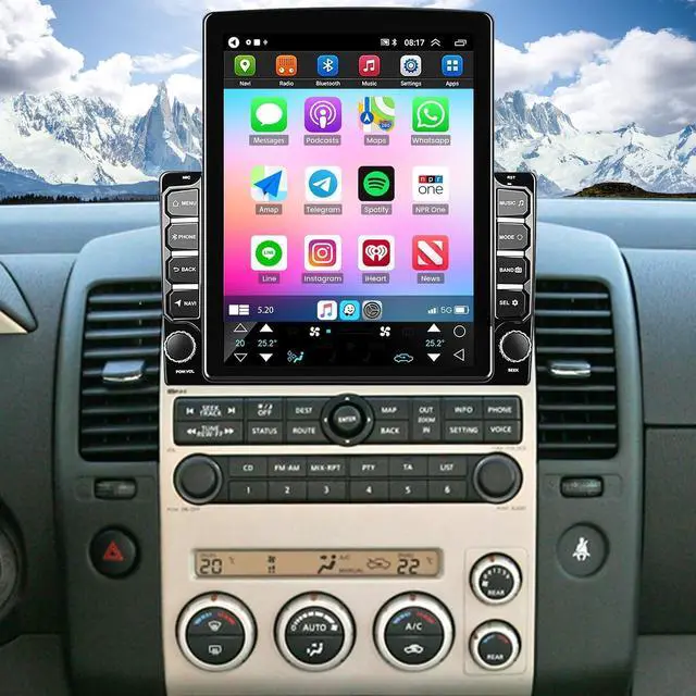 Main image of Car Stereo Radio for Nissan Pathfinder 2005-2010 with Wireless Carplay & Android Auto,9.7 Inch Car Audio Receiver GPS Navigation Unit with Bluetooth Head Unit Backup Camera WiFi SWC- 2G+32G