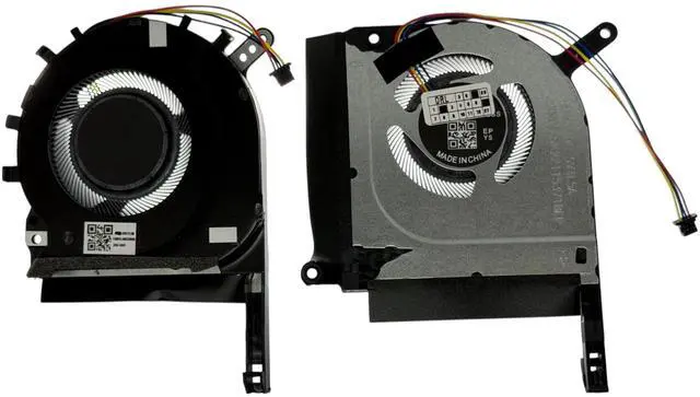 Alt view image 3 of 5 - CPU+GPU Cooling Fan for Asus 13NR0600T05011, 13NR0600T04011, 13NR0750T01011, DFS5K22B056738, DFS5K2211533718 / DQ5D577E009, DQ5D577E010, TUF Gaming F15 FX506HC, FX506HCB, FX506HE, FX506HEB, FX506HF