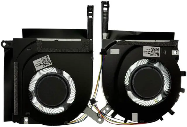 Alt view image 4 of 5 - CPU+GPU Cooling Fan for Asus 13NR0600T05011, 13NR0600T04011, 13NR0750T01011, DFS5K22B056738, DFS5K2211533718 / DQ5D577E009, DQ5D577E010, TUF Gaming F15 FX506HC, FX506HCB, FX506HE, FX506HEB, FX506HF
