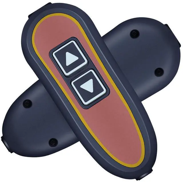 Alt view image 3 of 5 - RYQIF Remte Control Compatible for Golden Burl Hand Control Zk1200-hc/Lepro 2 Button 5 Pin Power Recline Lift Chai