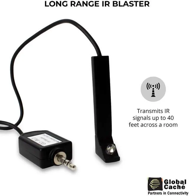 Alt view image 2 of 4 - Global Cache GC-BL2 IR Blaster Infrared Signal Transmitter for GC-100 Network Adapters and iTach IP2IR, IP2IR-P, WF2IR Converters
