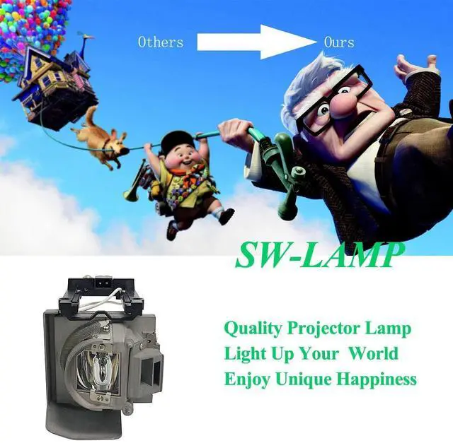 Alt view image 5 of 5 - SW-LAMP 1020991 UF70 Replacement Lamp for SmartBoard Unifi70 Unifi70w UF70w LIGHTRAISE 60WI2 SLR60wi2 SLR60wi2-SMP SB600i6 Projector Lamp Bulb with Housing