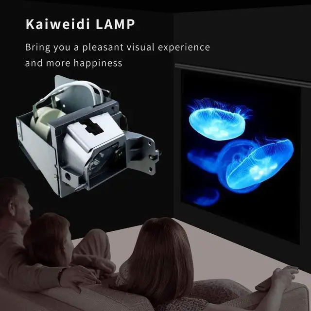 Alt view image 3 of 5 - KAIWEIDI BL-FP190E/BL-FP190D /SP.8VH01GC01 Replacement Projector Lamp for OPTOMA GT1080e HD141X EH200ST HD26 GT1070XE BR323 S336 DH1009 W316 S336 Projector Bulb