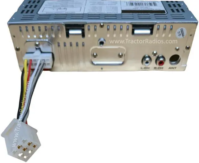 Alt view image 4 of 5 - Compatible with Kubota Tractor Radio Bluetooth CD Stereo Receiver RTV/RTX B LX L M Tractors, USB, MP3, Aux Input, RTV RTX 1100 1100C B2650 Tractors Direct Connect Plug N Play Wiring Harness