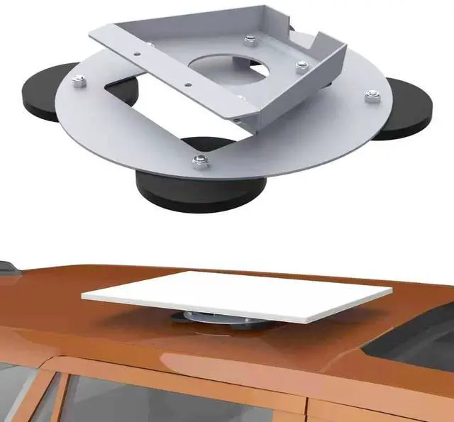 Main image of 440-lb Magnetic Vehicle Roof Mount Compatible with Starlink Gen 3 Satellite Dish, Ideal for Car, RV, Truck & Metal Surface Installation