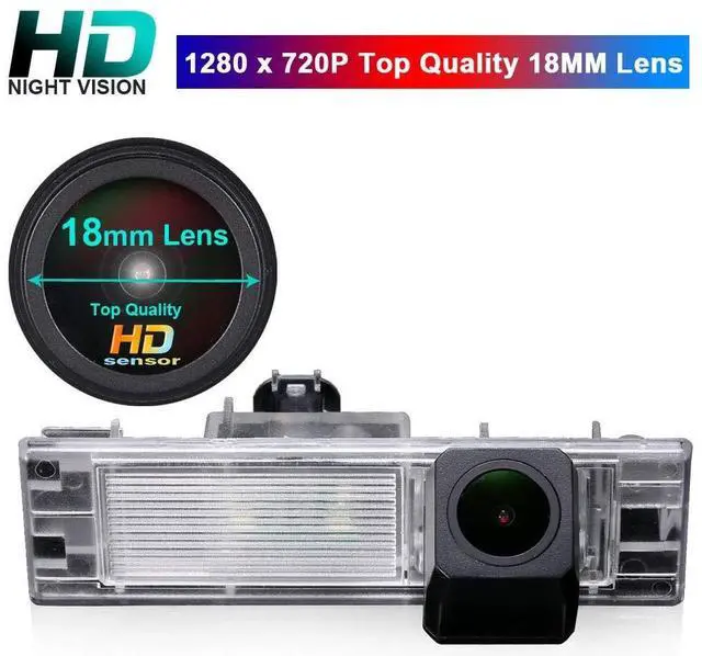 Alt view image 4 of 5 - AHD IP68 1280Pixels 170 Rear View Reversing Camera Compatible with BMW E81 E87 F20 F21 /E63 E64/F12 F13/Z4 E85/E86/E89/Alfa Romeo/Fiat Croma/Grande Punto/Linea/Marea/Opel Astra/Corsa/Mini R55 R60 R6
