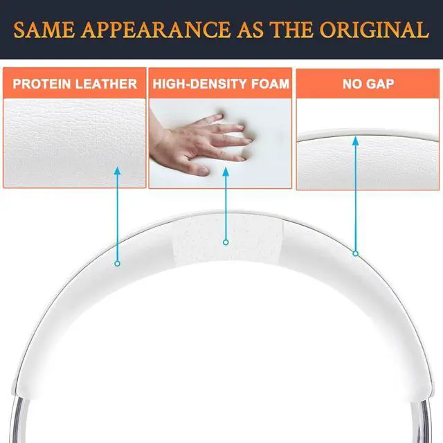 Alt view image 3 of 4 - SOULWIT Upgraded Headband Cover for Bose QC Ultra/New QuietComfort Ultra(2nd Gen) Wireless Headphones, Replacement Headstrap Pad Repair Part - Diamond