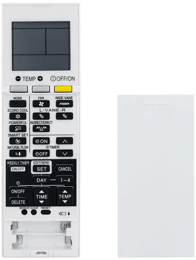Alt view image 4 of 4 - Replacement for Mitsubishi Electric E2235N426 Remote Control SG20B, with Green Backlight