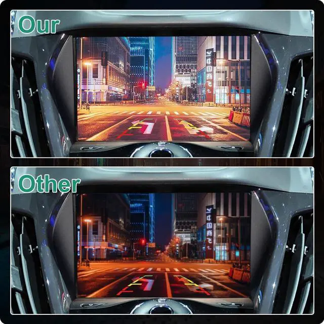 Alt view image 3 of 5 - DM5Z-19G490-A Rear View Back Up Parking Assist Camera Compatible with Ford C-Max Energi C-Max Hybrid 2013 2014 2015 2016, OE Backup Cam Replaces DM5Z19G490A DM5Z-19G490-B by GreenYi