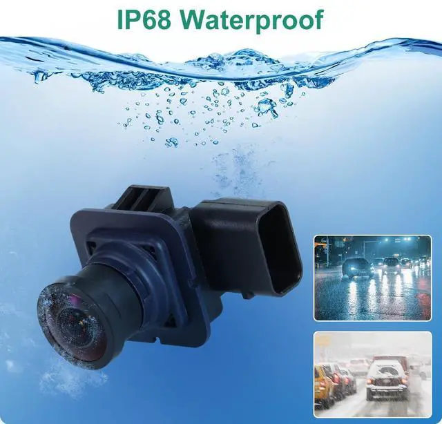 Alt view image 4 of 5 - DM5Z-19G490-A Rear View Back Up Parking Assist Camera Compatible with Ford C-Max Energi C-Max Hybrid 2013 2014 2015 2016, OE Backup Cam Replaces DM5Z19G490A DM5Z-19G490-B by GreenYi