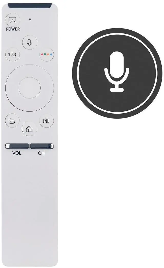 Alt view image 2 of 5 - AULCMEET BN59-01309B RMCSPN1AP1 BN59-01290A Voice Replace Remote Control Fits for Samsung UA65LS03NAK UA65LS03NAW UA55LS03NAW UA65LS03NAW UA43LS03NAWXXY UA55LS03NAWXXY UA65LS03NAWXXY