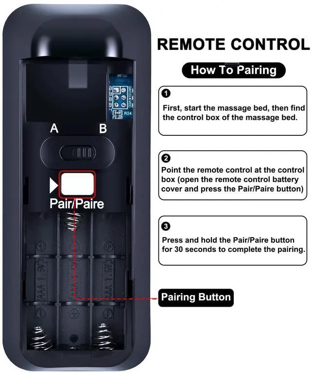 Alt view image 2 of 5 - FQOUG Replacement Remote Control Compatible with iDealBed 3i Custom Adjustable Bed Base