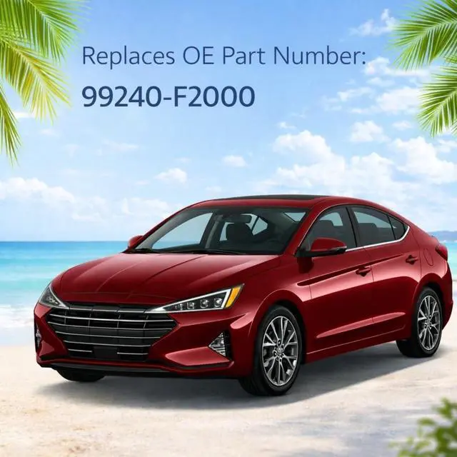 Alt view image 3 of 5 - Car Rear View Backup Camera Replacement for Hyundai Elantra 2019 2020 Rear View Safety Parking Assist Replace# 99240-F2000 99240F2000