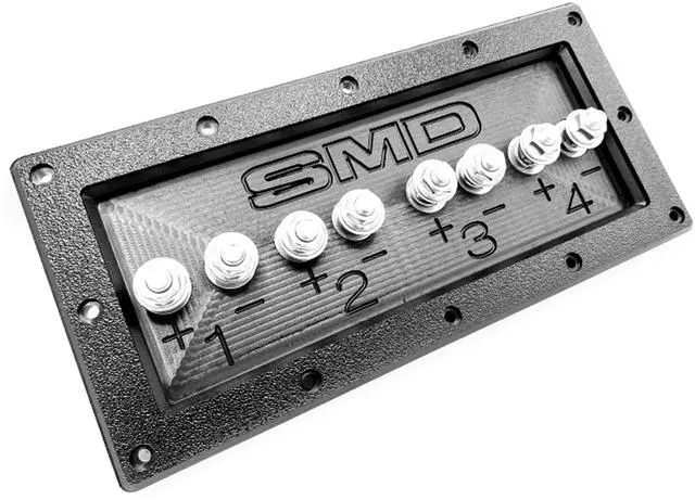 Main image of SMD 4 Channel Speaker Terminal (Stainless)