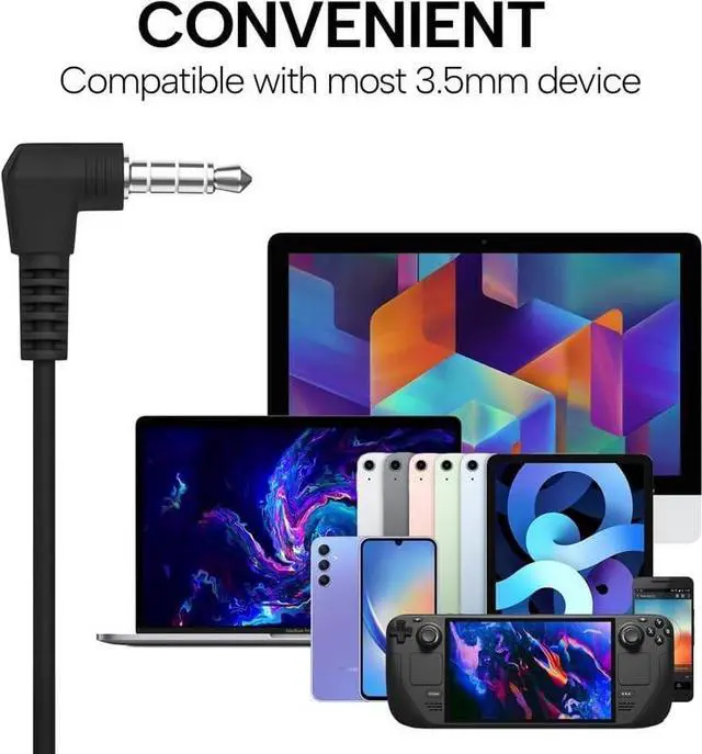 Alt view image 5 of 5 - Maeline Bulk Earbuds 20 Pack in-Ear Stereo Headphones for School Classroom, Library, Travel, Gym, Tangle-Free in-Line Microphone Earbuds for Phones, Tablets, Laptops, Computer 3.5mm Jack, Multi Color