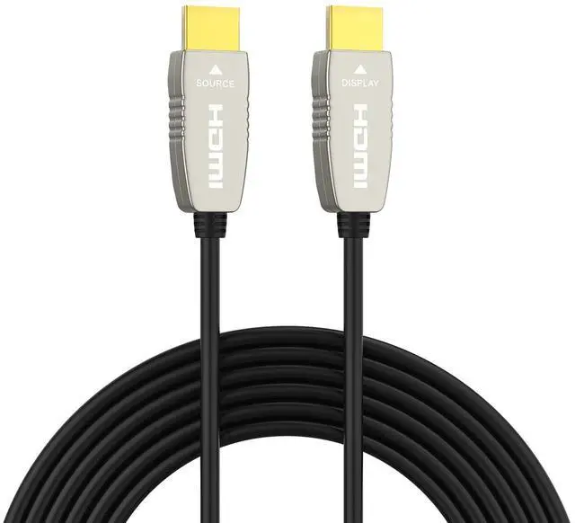 Main image of RUIPRO 4K HDMI Fiber Optic Cable 25 Feet 18Gbps 4K@60Hz ARC HDR10 Ultra Slim Flexible HDMI 2.0b Cable