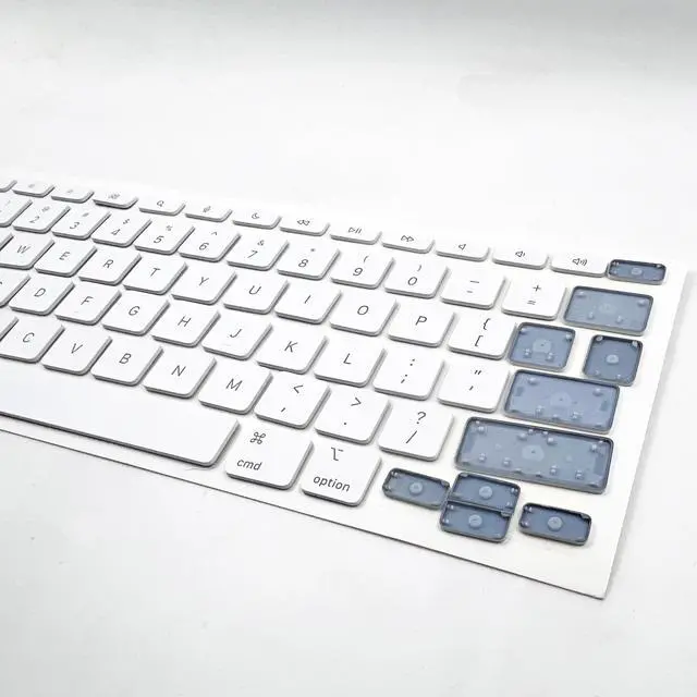 Alt view image 3 of 5 - Bfenown Replacement US QWERTY Keycaps Keys for iPad Pro 13" (M4) / iPad Air 13" & 11" (M3) Magic Keyboard (2024 Model)