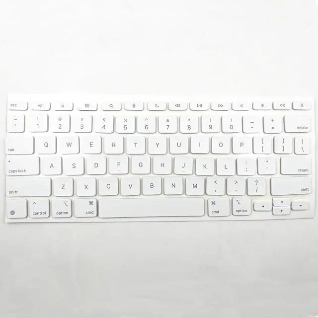 Alt view image 4 of 5 - Bfenown Replacement US QWERTY Keycaps Keys for iPad Pro 13" (M4) / iPad Air 13" & 11" (M3) Magic Keyboard (2024 Model)