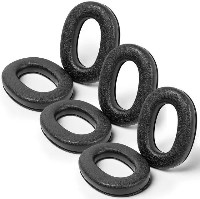 Main image of for 3M WorkTunes Replacement Ear Pads Headphones Connect Hearing Protection with Noise Cancelling Radio Ear Muffs AM/FM Bluetooth Headset Protective Earmuffs Shooting Ear Protection Mowing (Pack 6)