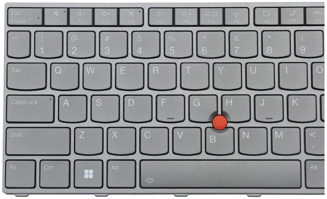 Alt view image 3 of 5 - Backlit Laptop Keyboard Replacement for Lenovo Thinkpad P16 Gen1, P16 Gen2