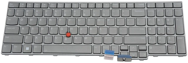 Alt view image 5 of 5 - Backlit Laptop Keyboard Replacement for Lenovo Thinkpad P16 Gen1, P16 Gen2