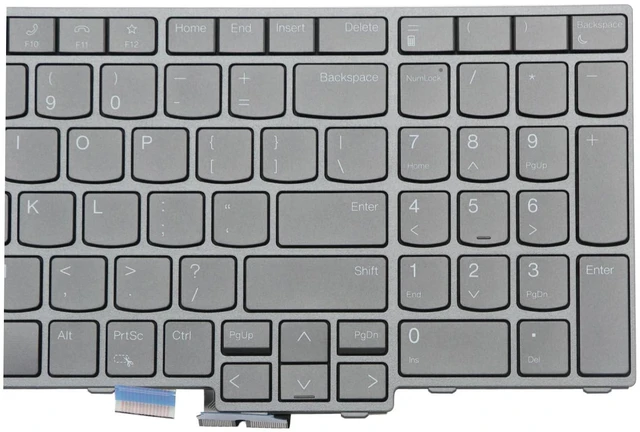 Alt view image 4 of 5 - Backlit Laptop Keyboard Replacement for Lenovo Thinkpad P16 Gen1, P16 Gen2