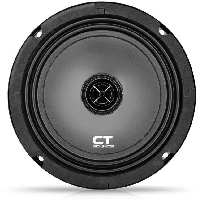 Alt view image 3 of 5 - CT Sounds Tropo 6.5 160 Watt Shallow-Mount Coaxial Car Speakers - Pair