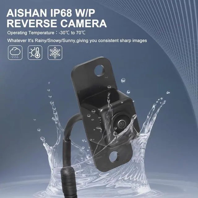 Alt view image 4 of 5 - AISHAN Rear View Backup Camera Parking Assist Camera Compatible with Chevy Avalanche for Cadillac Escalade 2007 2008 5.3L 6.0L 6.2L V8 Replace# 15862575 15173618 1960120 590-114 590114 PAC185