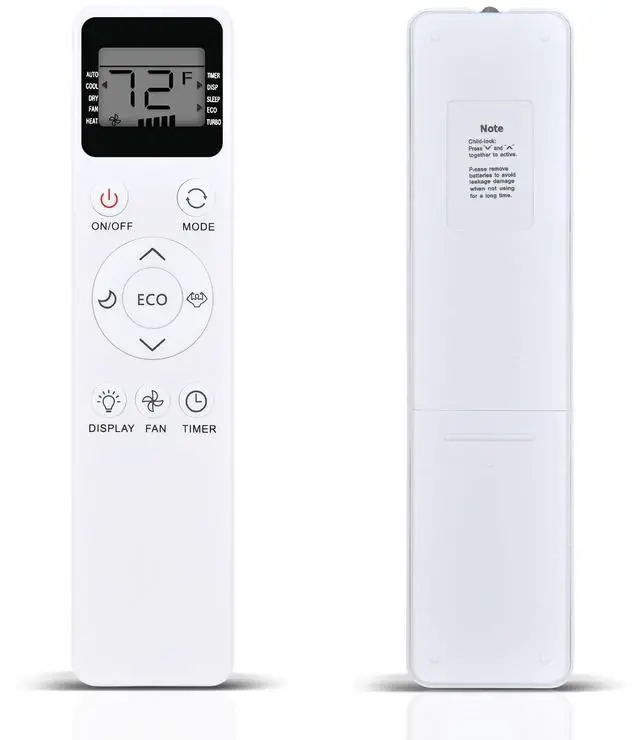 Main image of Snrigw Replacement Remote Control for Emerson Quiet Kool,Vremi EQK, TCL, Elgin Air Conditioner Compatible with EARC5RD1,EARC8RSE1,EARC12RE1,EARC15RSE1,EARC10RSE1,EARC6RSE1 Window AC Units