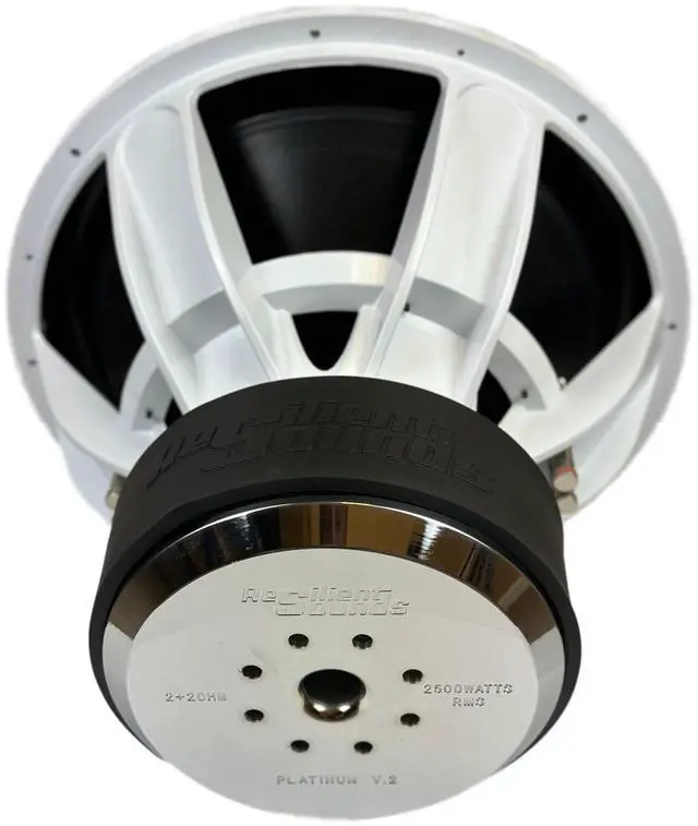 Alt view image 2 of 5 - Resilient Sounds Platinum 18 V2 2,500RMS/5,000Watts, 18" Subwoofer D1 Ohm Load