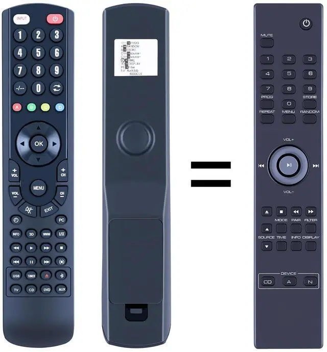 Main image of ZWP Replacement Remote Control fit for Audiolab 6000CDT Dedicated CD Transport