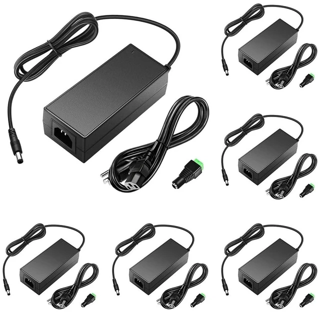 Main image of SHNITPWR 24V 3A Power Supply 24 Volt 3amp 2A AC/DC Adapter 5.5x2.5mm Plug