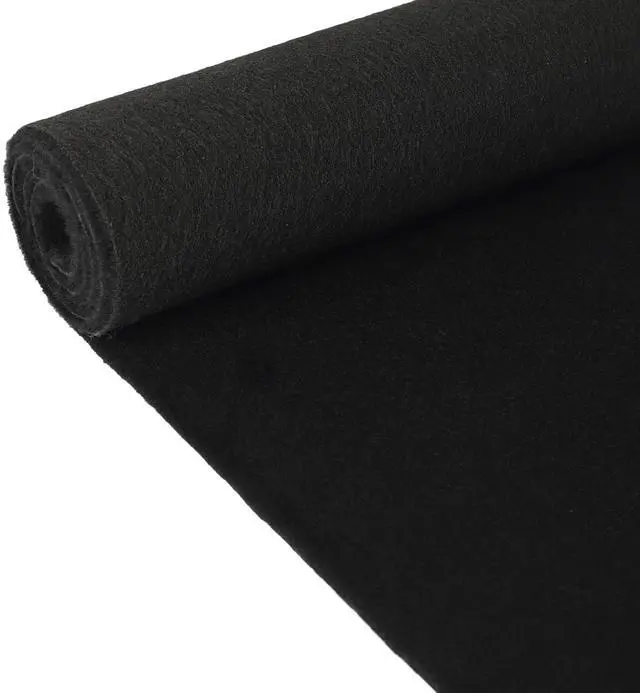 Main image of KEPYDRMTF 59inx122in Black Underfelt Carpet for Speaker, Sub Box Carpet, Auto, RV, Boat, Marine, Truck, Car Trunk Felt Fabric Material, Soft and Durable