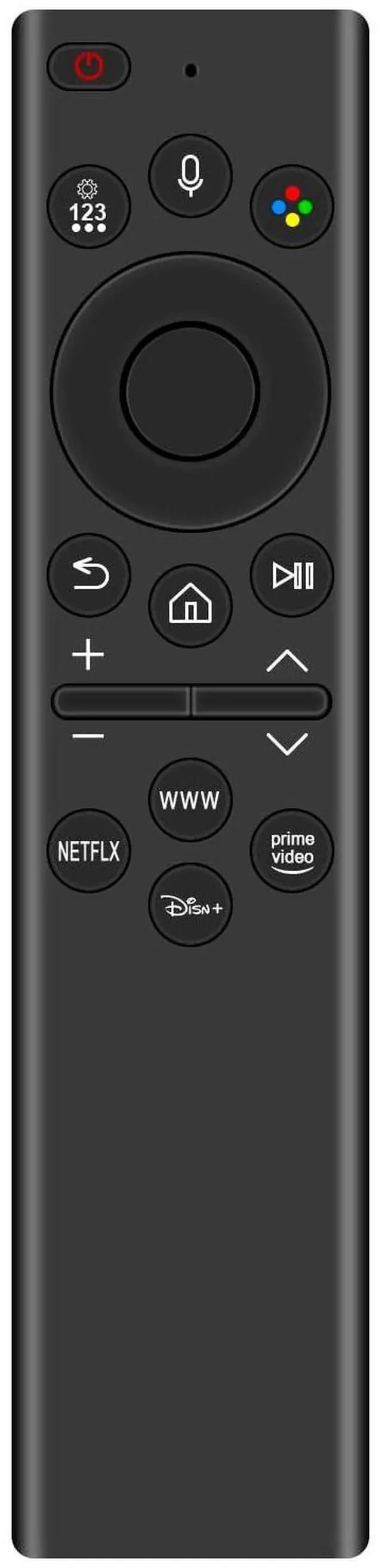 Main image of BN59-01386D Replacement Solar Voice Remote Sub BN59-01386M TM2280E Compatible with Samsung QLED 4K Smart TV QN65LS03AAFXZA QN65Q60AAFXZA QN55Q60AAFXZA QN43Q60AAFXZA QN50Q60AAFXZA QN50QN90AAFXZA