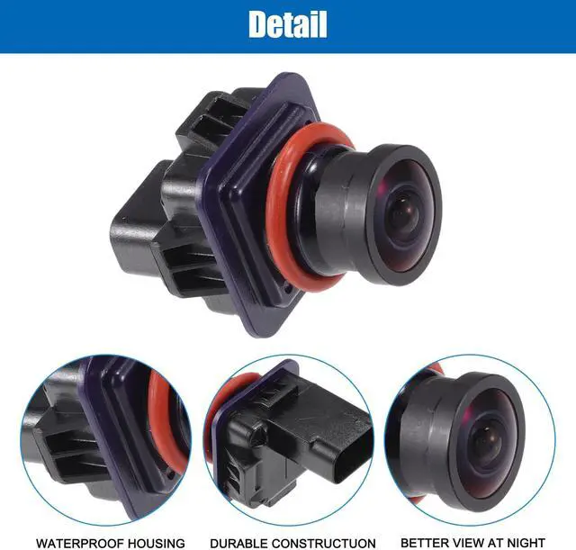 Alt view image 4 of 5 - ACROPIX Car Rear View Back Up Camera Wide Angle Park Assist Reverse Camera Fit for Ford Taurus 2010 2011 2012 No.AG1Z19G490D - Pack of 1
