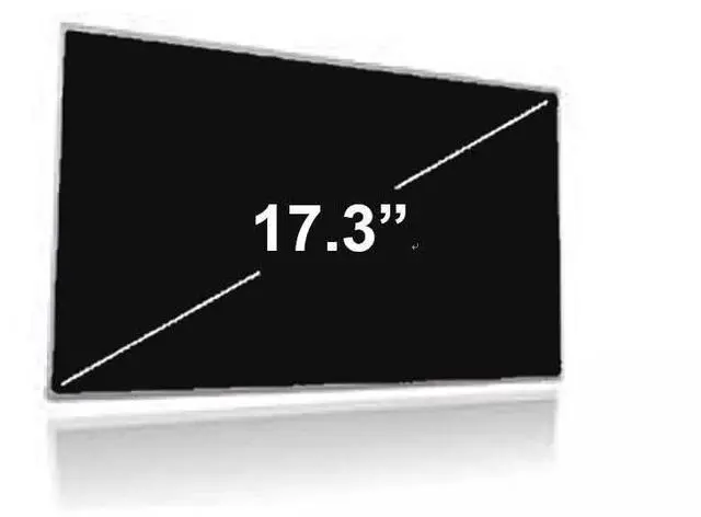 Alt view image 2 of 5 - FULLCOM New Replacement Screen for N173FGA-E34 17.3" HD+ 1600x900 TN 30 Pin Non-Touch with Brackets for Laptop/Display/Screen/LCD Application