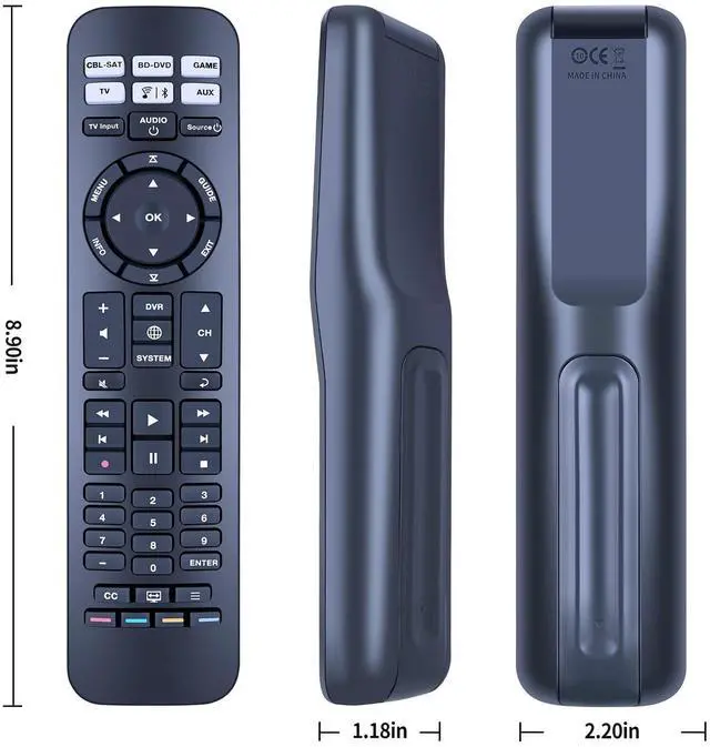 Alt view image 4 of 5 - PZL New Replacement Remote Control for Bose URC-15s CineMate 520, 220, 130 & 120 SoundTouch