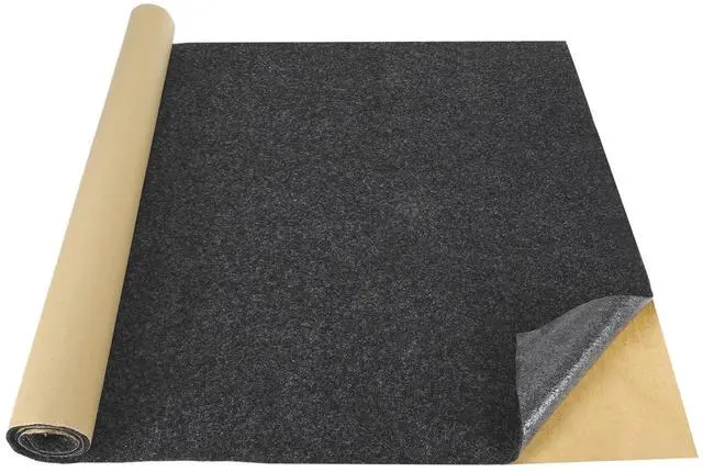Main image of MECCANIXITY 59"x39" Speaker Box Carpet Fabric with Adhesive Back, Gray Car Trunk Under Felt Carpet Liner Interior Cover Roll Carpeting for Sub Box, Auto, RV, Boat, Marine, Door Liner