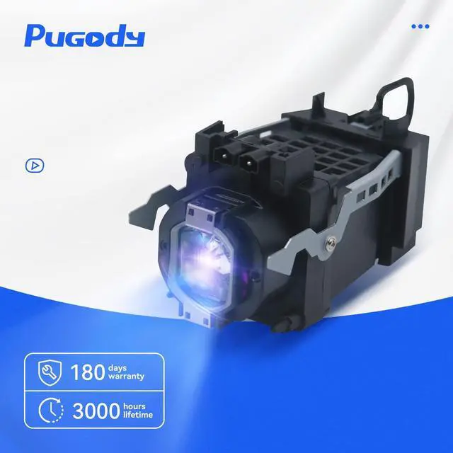 Alt view image 2 of 5 - Pugody XL-2400 TV Replacemen Lamp for Sony KDF-E50A10 KDF-E42A10 KDF-50E2000 KDF-E50A11E KDF-55E2000 KDF-46E2000 KDF-E50A12U KDF-50E2010 KDF-42E2000 KDF-E42A11E KF-E42A10 KF-E50A10 with Housing