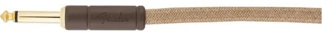 Alt view image 4 of 5 - Fender Festival 18.6FT STR/ANG Hemp Instrument Cable (Natural) in 2-Pack