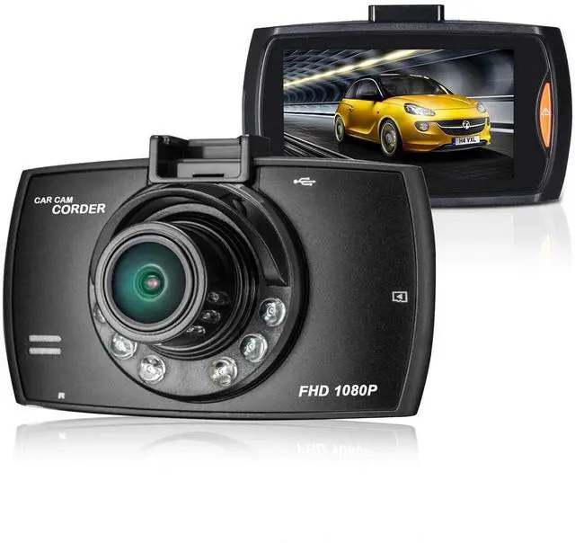 Alt view image 3 of 4 - Car Dash Cam Camera Video DVR Recorder Night Vision+G-Sensor 1080P HD 2.4" LCD Car Dash Cam DVR Recorder Night Vision Video Camera G-Sensor