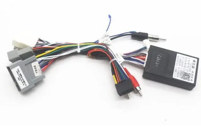 Alt view image 5 of 5 - Strpump 16pin Car Radio Stereo Power Retrofit Harness Cable Wire for Honda CRV Civic 2012 13 14 15 with Radio Antenna Adapter