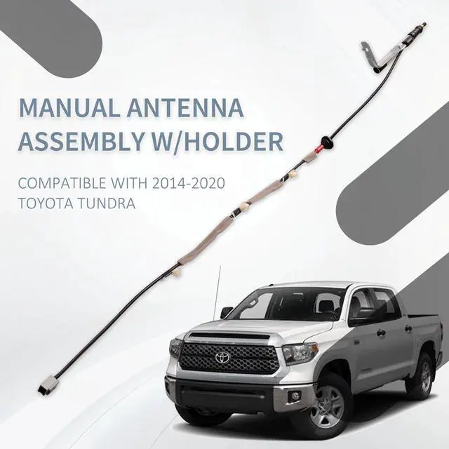 Alt view image 2 of 5 - Predep Replacement Antenna Base Compatible with 2014-2020 Toyota Tundra, Antenna Assembly w/Holder Replace 86300-0C090