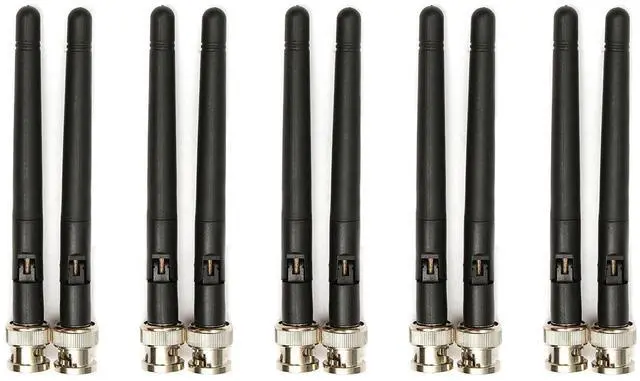 Main image of 10 Pcs UHF Antenna BNC for Sennheiser EW100 G3 EW300 G3 EW500 G3 Receiver, 780-830MHz Replacement Wireless Mic Antenna