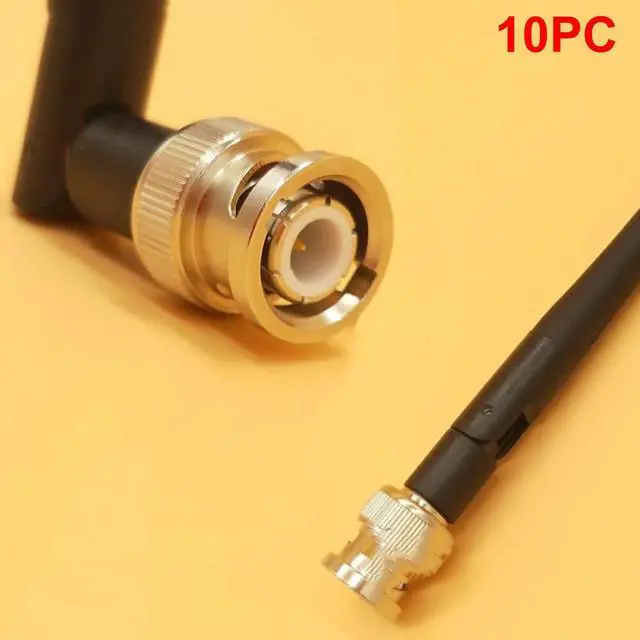 Alt view image 2 of 5 - 10 Pcs UHF Antenna BNC for Sennheiser EW100 G3 EW300 G3 EW500 G3 Receiver, 780-830MHz Replacement Wireless Mic Antenna