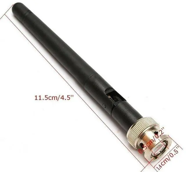 Alt view image 4 of 5 - 10 Pcs UHF Antenna BNC for Sennheiser EW100 G3 EW300 G3 EW500 G3 Receiver, 780-830MHz Replacement Wireless Mic Antenna
