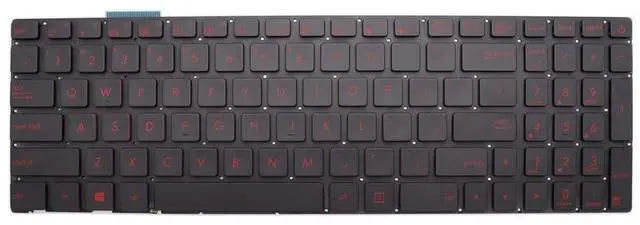 Main image of New Keyboard Replacement for Asus G551 GL551 G552 GL552 G771 GL771 GL752 ZX50 G58 G741 Series Backlit